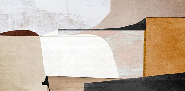 Simple Abstract Art, Original Acrylic Paintings, Hand Painted Canvas Art, Modern Paintings for Bedroom, Modern Living Room Art Ideas, Buy Art Online-Silvia Home Craft