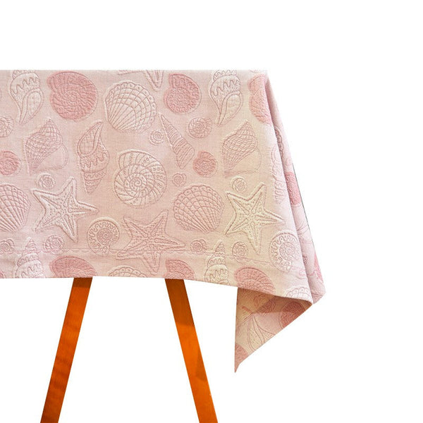 Square Tablecloth for Round Table, Cotton Rectangular Table Covers for Kitchen, Modern Dining Room Table Cloths, Farmhouse Table Cloth, Wedding Tablecloth-Silvia Home Craft