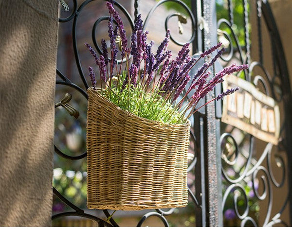 Lavender Flowers, Spring Artificial Floral for Dining Room, Bedroom Flower Arrangement Ideas, Simple Modern Floral Arrangement Ideas for Home Decoration-Silvia Home Craft