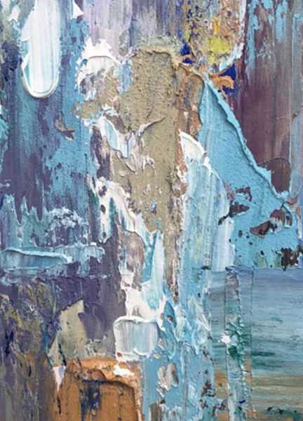 Hand Painted Wall Painting, Abstract Acrylic Painting for Bedroom, Simple Modern Abstract Art, Extra Large Painting Ideas for Living Room-Silvia Home Craft