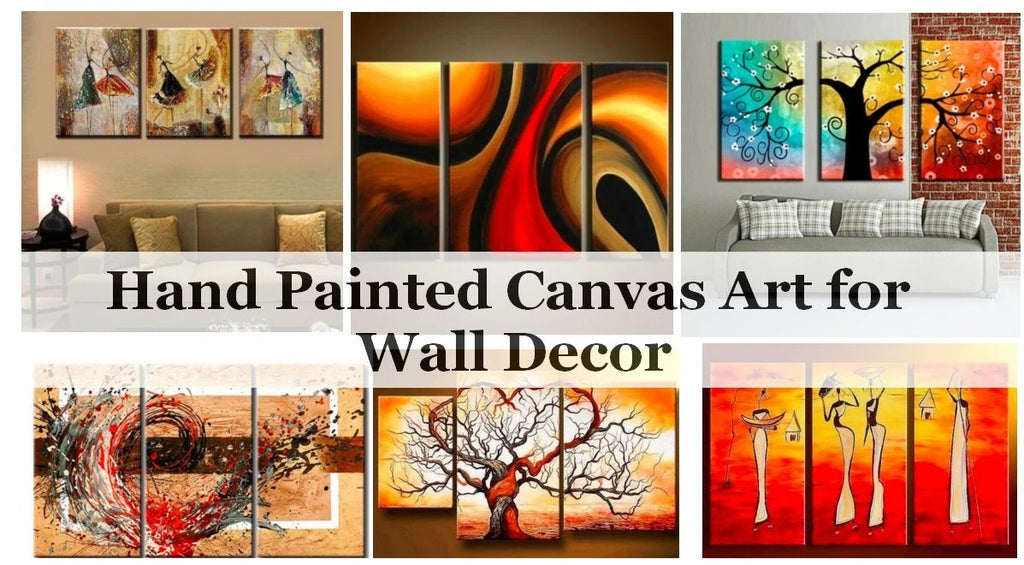 Large Acrylic Paintings for Living Room, Bedroom Wall Art Painting Ideas, Modern Paintings for Dining Room, Multiple Canvas Paintings