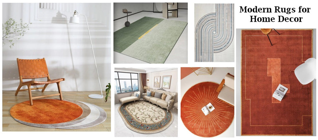 Large Living Room Modern Rugs, Geometric Modern Rugs, Round Contemporary Modern Rugs, Bedroom Modern Rugs, Coffee Table Area Rugs, Modern Area Rugs in Dining Room
