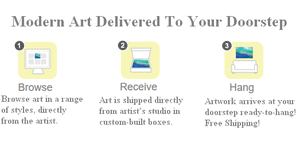 We Will Ship Out Your Paintings via FedEx during August to December