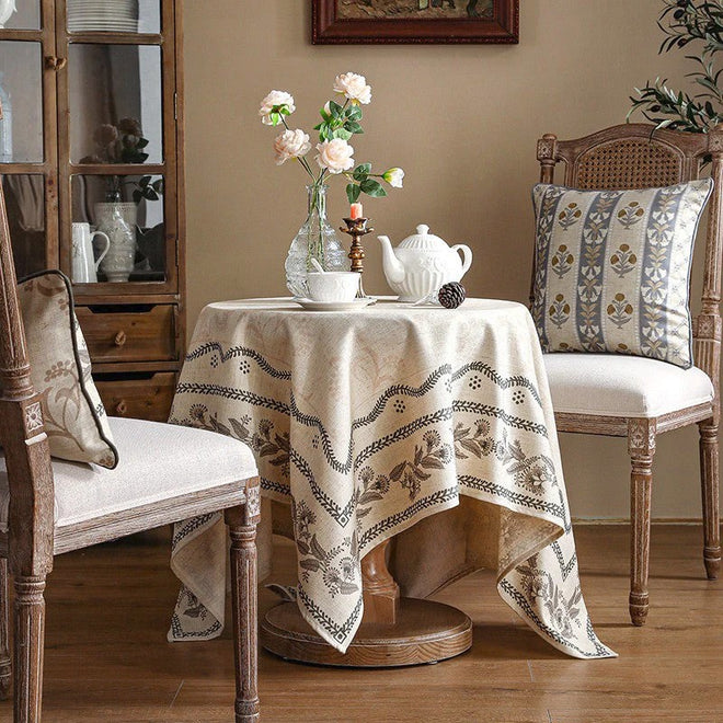 Large Tablecloths for Dining Room Table
