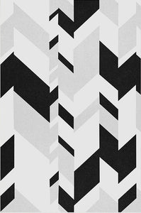 Living Room Modern Rugs, Modern Living Room Rug Placement Ideas, Contemporary Area Rugs for Bedroom-Silvia Home Craft
