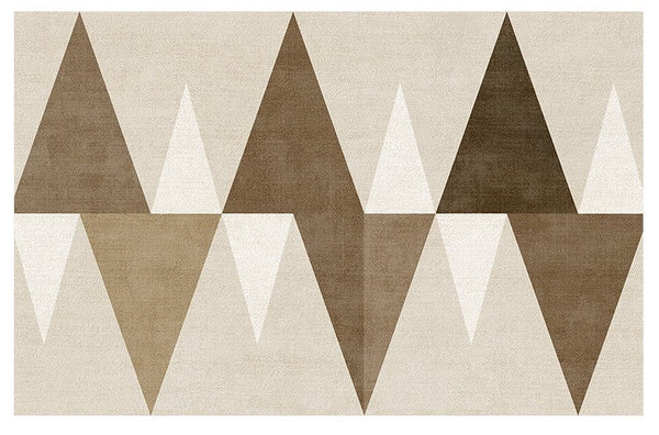 Abstract Contemporary Rugs for Bedroom, Large Modern Rugs in Dining Room, Contemporary Modern Rugs for Office-Silvia Home Craft