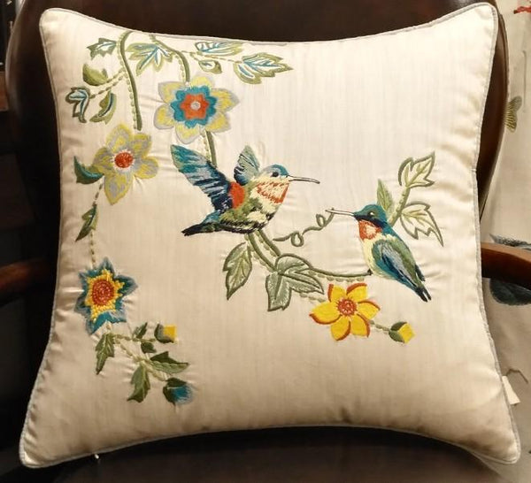 Bird Throw Pillows, Pillows for Farmhouse, Sofa Throw Pillows, Decorative Throw Pillows, Living Room Throw Pillows, Rustic Pillows for Couch-Silvia Home Craft