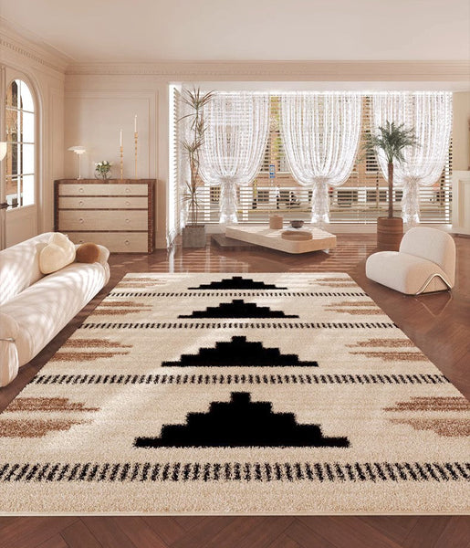Kitchen Runner Rugs, Modern Runner Rugs Next to Bed, Bathroom Runner Rugs, Contemporary Runner Rugs for Living Room, Runner Rugs for Hallway-Silvia Home Craft