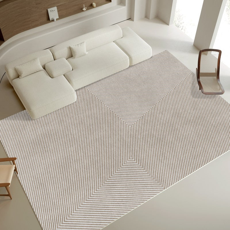 Abstract Geometric Modern Rugs, Simple Modern Rugs for Bedroom, Large Modern Rugs for Living Room, Modern Rugs for Dining Room, Contemporary Rugs for Office-Silvia Home Craft