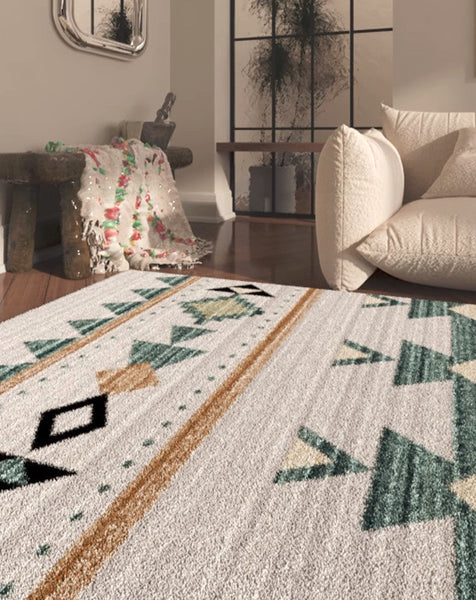 Modern Runner Rugs Next to Bed, Bathroom Runner Rugs, Contemporary Runner Rugs for Living Room, Kitchen Runner Rugs, Runner Rugs for Hallway-Silvia Home Craft