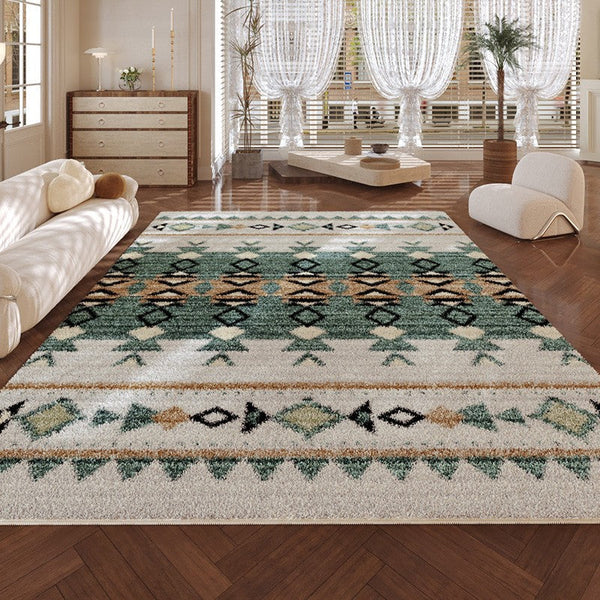 Modern Runner Rugs Next to Bed, Bathroom Runner Rugs, Contemporary Runner Rugs for Living Room, Kitchen Runner Rugs, Runner Rugs for Hallway-Silvia Home Craft