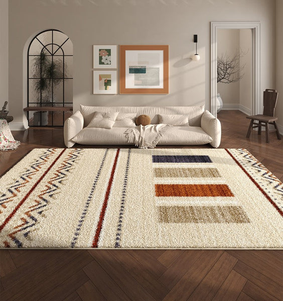 Bathroom Runner Rugs, Contemporary Runner Rugs for Living Room, Modern Runner Rugs Next to Bed, Kitchen Runner Rugs, Runner Rugs for Hallway-Silvia Home Craft