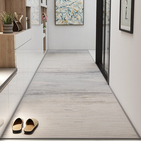 Extra Long Hallway Runners, Long Narrow Runner Rugs, Stain-resistant Non Slip Entrance Hallway Runners, Modern Long Hallway Runners, Washable Kitchen Runner Rugs, Entryway Runner Rugs-Silvia Home Craft