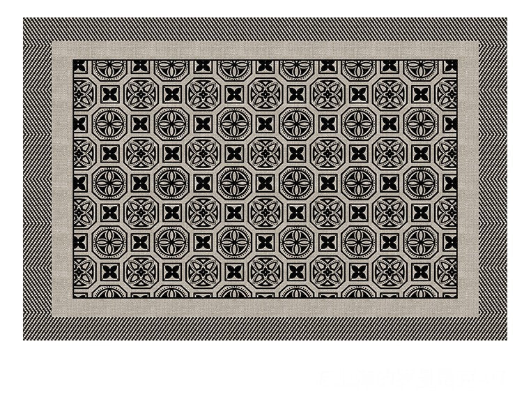 Abstract Contemporary Rugs for Bedroom, Mid Century Area Rugs for Living Room, Modern Carpets for Office, Dining Room Floor Rugs, Elegant Modern Area Rugs under Sofa-Silvia Home Craft
