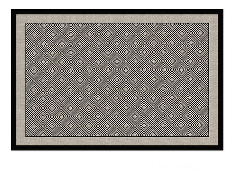 Mid Century Area Rugs for Living Room, Abstract Contemporary Rugs for Bedroom, Modern Carpets for Office, Dining Room Floor Rugs, Elegant Modern Area Rugs under Sofa-Silvia Home Craft