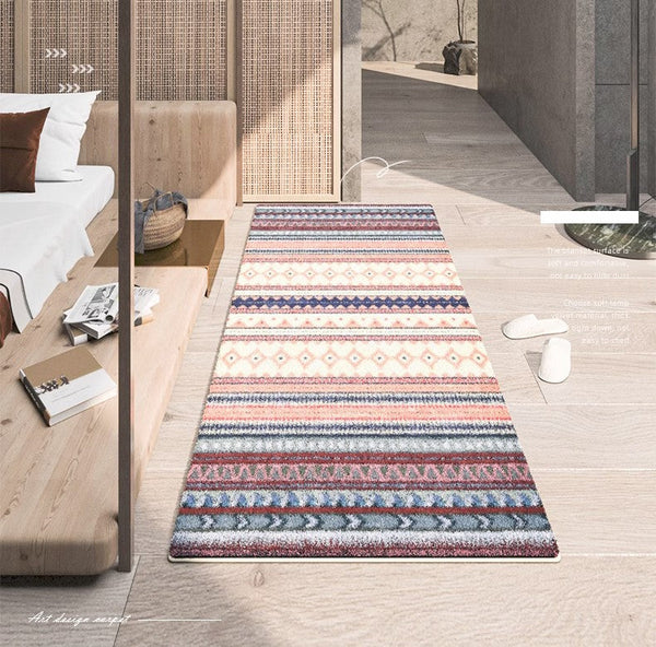 Unique Modern Rugs for Living Room, Contemporary Modern Rugs for Bedroom, Abstract Geometric Modern Rugs, Dining Room Floor Carpets-Silvia Home Craft