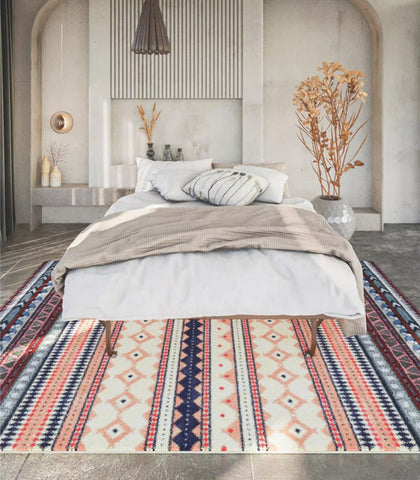 Unique Modern Rugs for Living Room, Contemporary Modern Rugs for Bedroom, Abstract Geometric Modern Rugs, Dining Room Floor Carpets-Silvia Home Craft