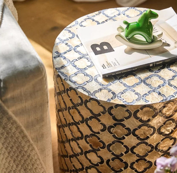 Contemporary Bedside Table, Bedside Small Side Table, Creative Coffee Table, Contemporary Side Table, Modern Side Table, Small End Table, Portable Casual Side Table, Shell Small Sofa Side Table