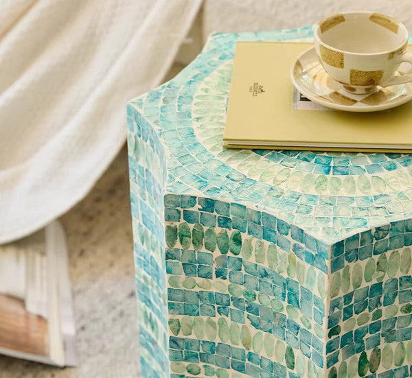 Contemporary Side Table, Contemporary Bedside Table, Bedside Small Side Table, Shell Small Sofa Side Table, Modern Side Table, Small End Table, Portable Casual Side Table, Creative Coffee Table