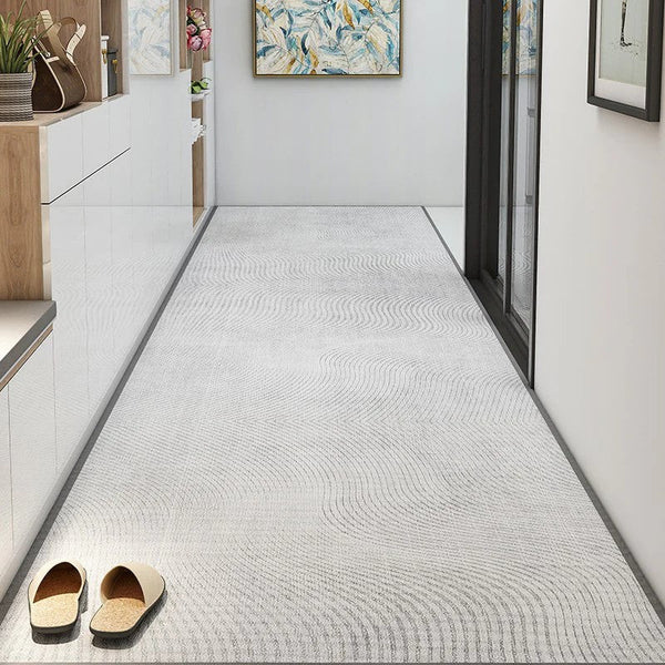 Non Slip Entryway Runner Rug Ideas, Long Hallway Runners, Geometric Modern Long Hallway Runners, Contepmorary Runner Rugs, Extra Long Narrow Runner Rugs-Silvia Home Craft