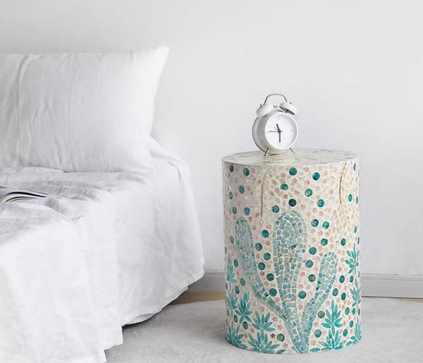 Unique Small End Table, Portable Casual Side Table, Creative Coffee Table, Contemporary Small Sofa Side Table, Shell Small Side Table