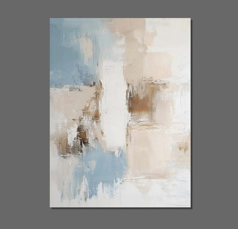 Hand Painted Acrylic Painting, Extra Large Paintings for Living Room, Oversized Wall Art Paintings, Modern Abstract Painting-Silvia Home Craft