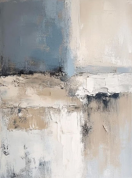 Oversized Wall Art Paintings, Modern Abstract Painting, Hand Painted Acrylic Painting, Extra Large Paintings for Living Room-Silvia Home Craft