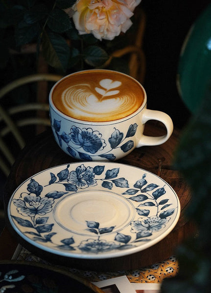 Classic British Tea Cups, Traditional Tea Cup Set, Porcelain Tea Cups, Floral Tea Cup Set, Elegant Tea Cup With Saucer, Ceramic Tea Cup with Saucer, Tea Cup Set, Vintage Tea Cup Set, Modern Ceramic Cups-Silvia Home Craft