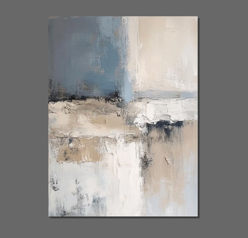 Oversized Wall Art Paintings, Modern Abstract Painting, Hand Painted Acrylic Painting, Extra Large Paintings for Living Room-Silvia Home Craft