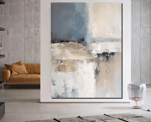 Oversized Wall Art Paintings, Modern Abstract Painting, Hand Painted Acrylic Painting, Extra Large Paintings for Living Room-Silvia Home Craft