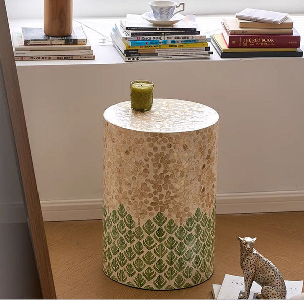 Small End Table, Portable Casual Side Table, Shell Small Sofa Side Table, Modern Side Table, Contemporary Bedside Table, Bedside Small Side Table, Creative Coffee Table, Contemporary Side Table