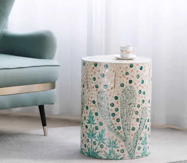 Unique Small End Table, Portable Casual Side Table, Creative Coffee Table, Contemporary Small Sofa Side Table, Shell Small Side Table
