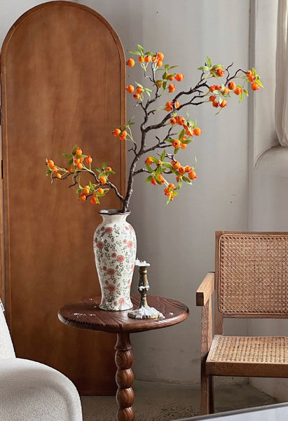 Ceramic Bouquet Vases, Tall Flower Vases on Table, Rustic Porcelain Flower Vases, Handmade Water Holding Flower Vases-Silvia Home Craft