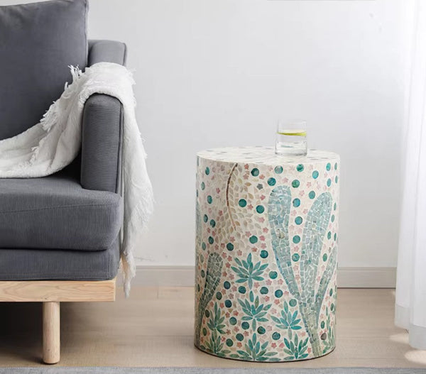 Unique Small End Table, Portable Casual Side Table, Creative Coffee Table, Contemporary Small Sofa Side Table, Shell Small Side Table