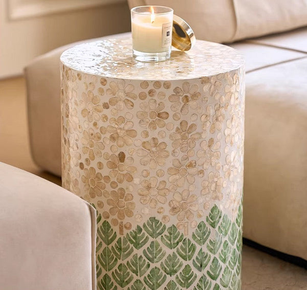 Small End Table, Portable Casual Side Table, Shell Small Sofa Side Table, Modern Side Table, Contemporary Bedside Table, Bedside Small Side Table, Creative Coffee Table, Contemporary Side Table