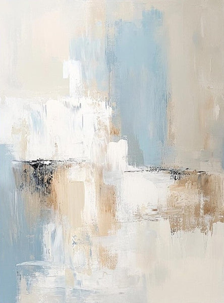 Living Room Wall Art Paintings, Modern Canvas Painting for Bedroom, Simple Painting Ideas, Extra Large Paintings on Canvas, Huge Canvas Painting-Silvia Home Craft