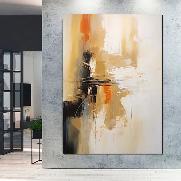 Dining Room Wall Art Paintings, Simple Modern Art, Wall Art Paintings, Buy Paintings Online, Simple Abstract Painting, Large Paintings for Bedroom-Silvia Home Craft
