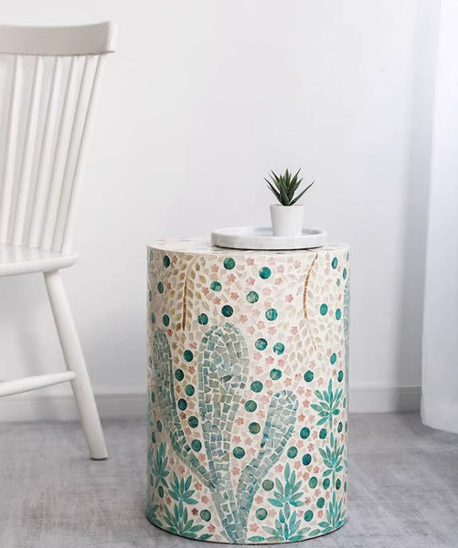 Unique Small End Table, Portable Casual Side Table, Creative Coffee Table, Contemporary Small Sofa Side Table, Shell Small Side Table