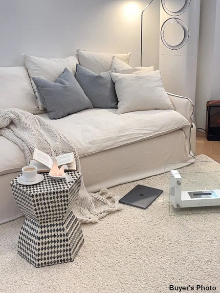 Small End Table, Modern Side Table, Bedside Small Side Table, Contemporary Bedside Table, Shell Small Sofa Side Table, Portable Casual Side Table, Creative Coffee Table, Contemporary Side Table