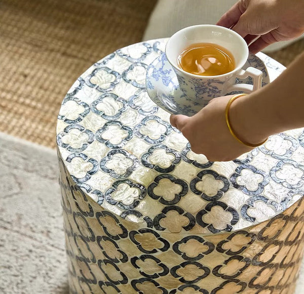 Contemporary Bedside Table, Bedside Small Side Table, Creative Coffee Table, Contemporary Side Table, Modern Side Table, Small End Table, Portable Casual Side Table, Shell Small Sofa Side Table