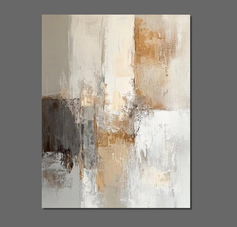Contemporary Acrylic Wall Art Ideas, Large Abstract Paintings, Modern Canvas Painting, Large Paintings for Living Room, Simple Modern Art-Silvia Home Craft
