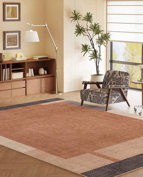 Bedroom Modern Rugs, Dining Room Geometric Modern Rugs, Mid Century Modern Rugs for Living Room, Contemporary Modern Rugs under Coffee Table-Silvia Home Craft