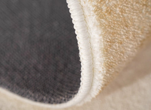 Living Room Modern Rugs, Round Contemporary Modern Rugs in Bedroom, Modern Carpets for Dining Room, Circular Modern Rugs under Coffee Table-Silvia Home Craft