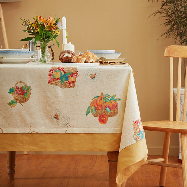Extra Large Modern Table Cloths for Dining Room, Kitchen Rectangular Table Covers, Square Tablecloth for Round Table, Wedding Tablecloth, Farmhouse Cotton Table Cloth-Silvia Home Craft