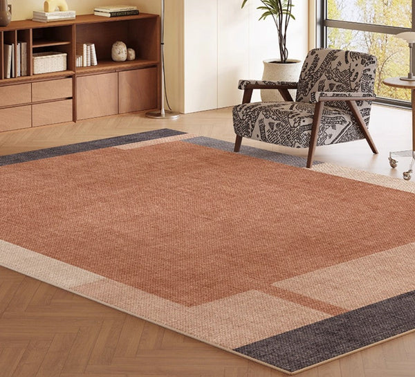 Bedroom Modern Rugs, Dining Room Geometric Modern Rugs, Mid Century Modern Rugs for Living Room, Contemporary Modern Rugs under Coffee Table-Silvia Home Craft