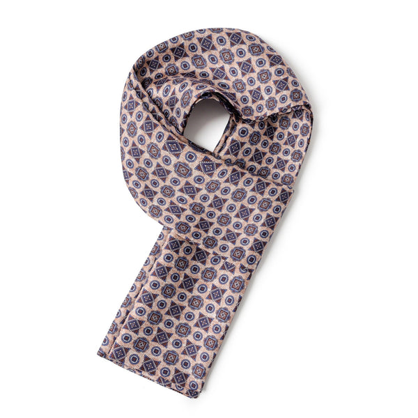 Formal Wear Silk Scarf, Silk Ascot For Men, Lightweight Silk Scarf Men, Soft Men Silk Scarf, Mens Silk Neckwear Long, Plain Silk Scarf Men, Silk Scarf For Work, Mens Spring Autumn Scarf-Silvia Home Craft