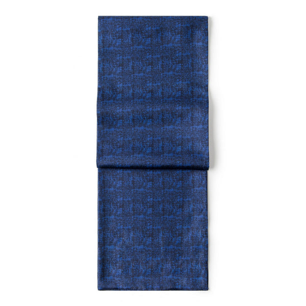 Luxury Blue Silk Neck Scarf, Silk Scarf For Suit, Formal Wear Silk Scarf, Silk Ascot For Men, British Style Long Scarf, Business Silk Scarf Men, Mens Spring Autumn Scarf, Lightweight Silk Scarf Men-Silvia Home Craft