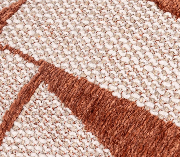 Contemporary Throw Pillow for Living Room, Modern Square Pillows, Large Abstract Throw Pillows for Couch, Modern Sofa Throw Pillows-Silvia Home Craft