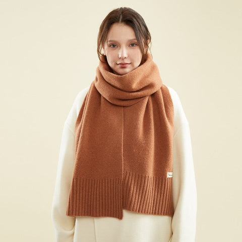 Soft Cashmere Scarf for Women, Wool Scarf for Women, Casual Scarf for Women, Fashion Designer Scarf, Cold Weather Scarf, Modern Winter Scarf-Silvia Home Craft