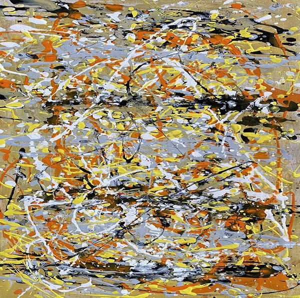 Contemporary Wall Art Paintings, Acrylic Paintings for Living Room, Bedroom Wall Art Paintings, Large Simple Modern Art, Abstract Acrylic Painting-Silvia Home Craft
